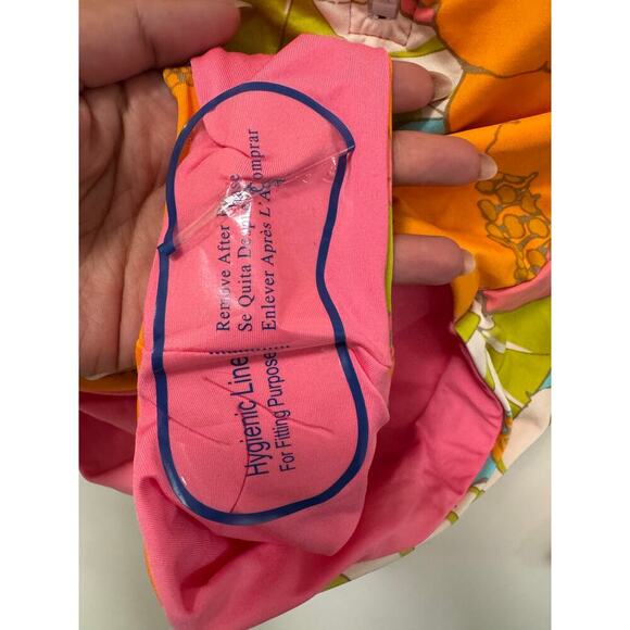 Trina Turk Large NWT Playa De Flor Half Zip Long Sleeve Rash Guard Paddle Suit - Picture 10 of 10